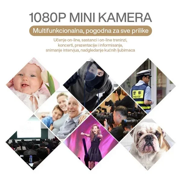 HD mini kamera