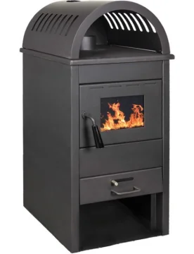 Termosistem Termo peć Kreka 10, 7-9 kW, Crna