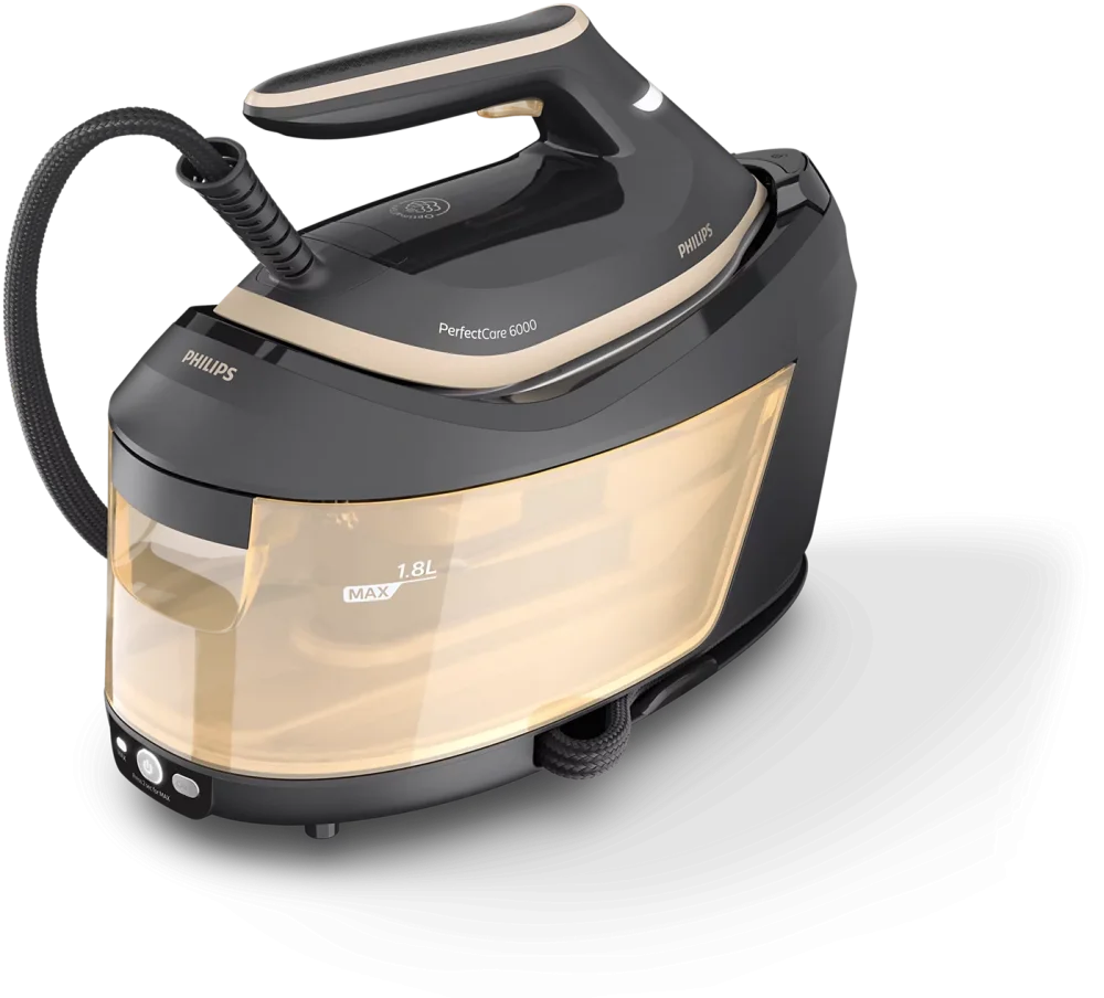 Philips Parna stanica PSG6064/80, 2400W,1.8 l, Crno-zlatne boje