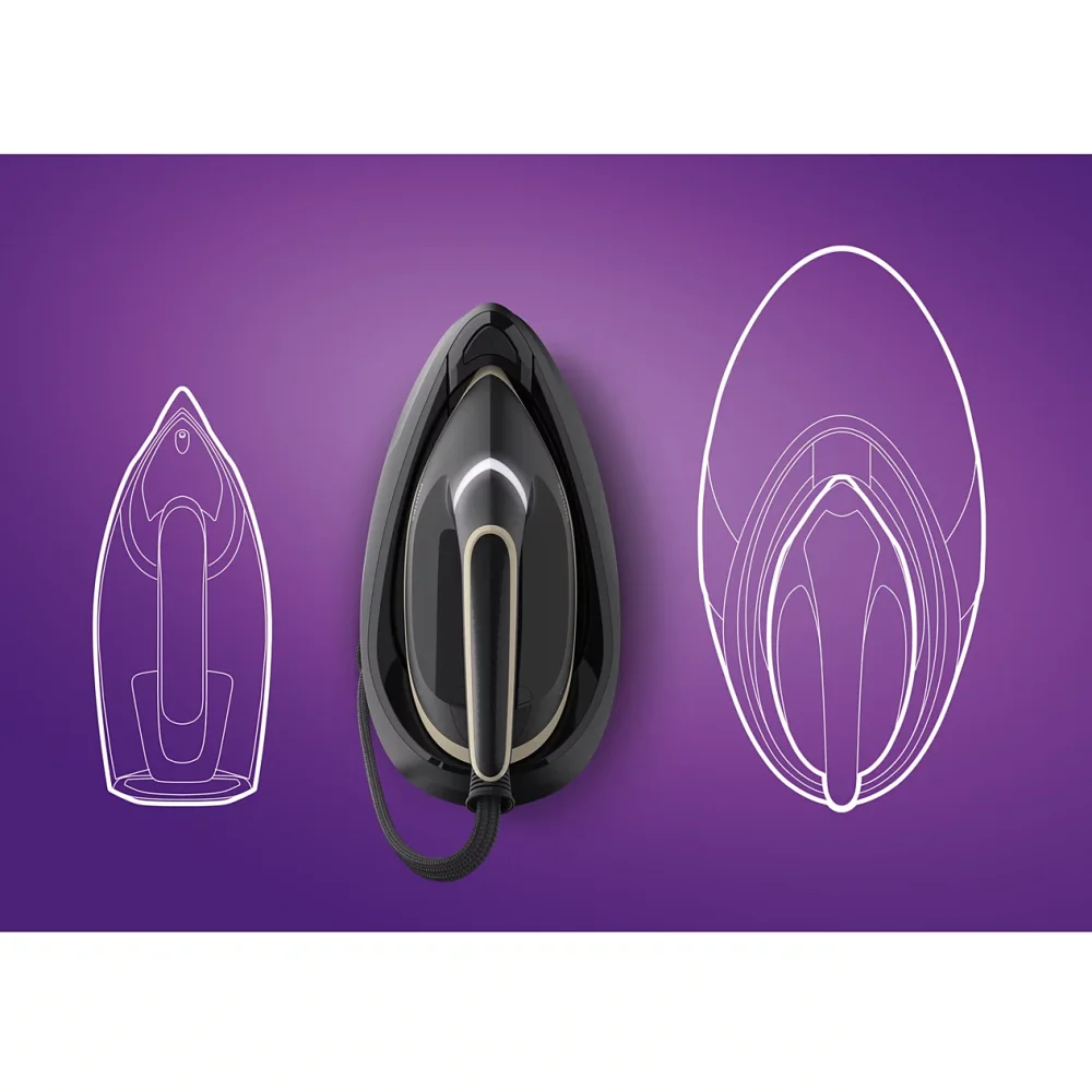 Philips Parna stanica PSG6064/80, 2400W,1.8 l, Crno-zlatne boje