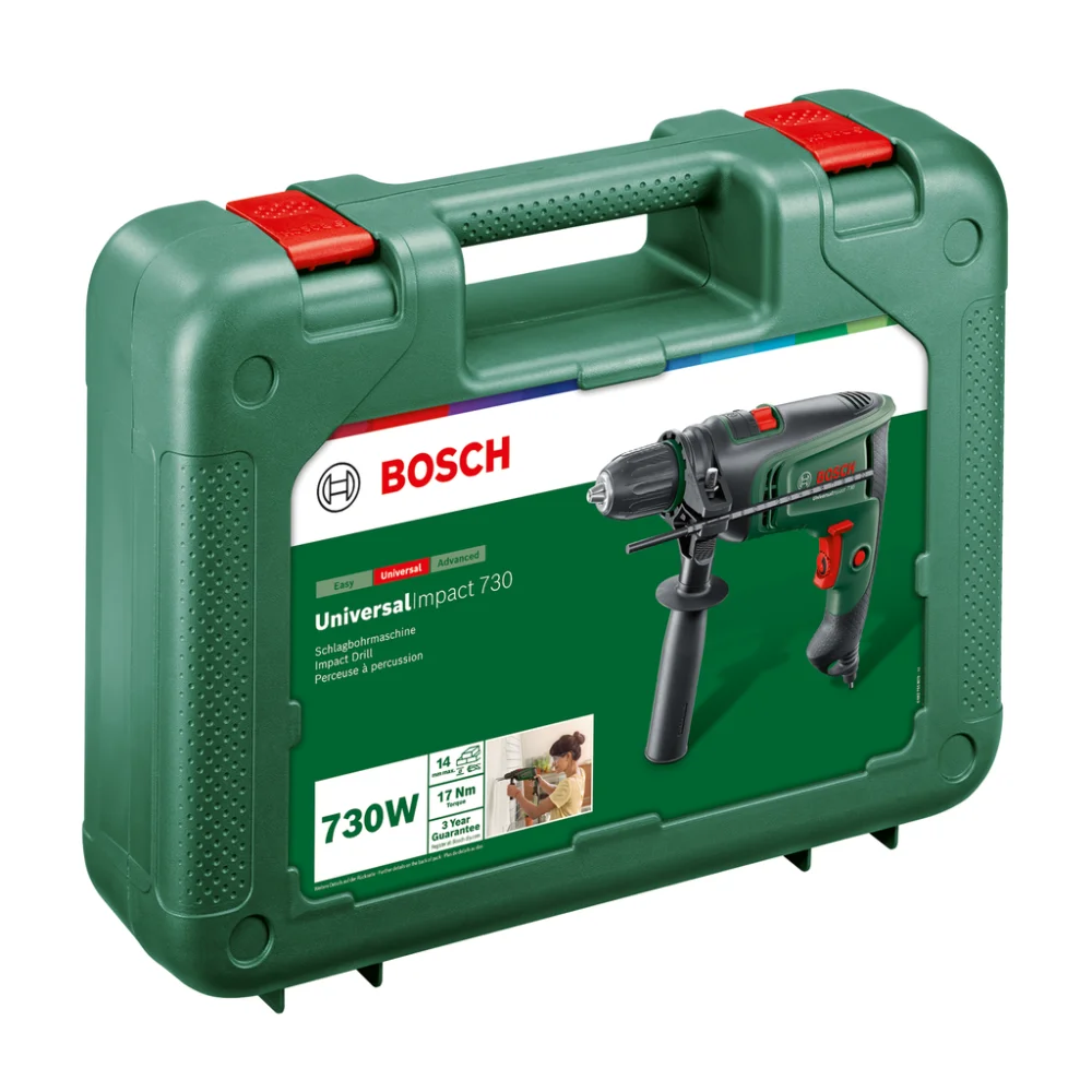 Bosch Udarna bušilica Unviersal Impact, 730 W, Kofer, 0603313420