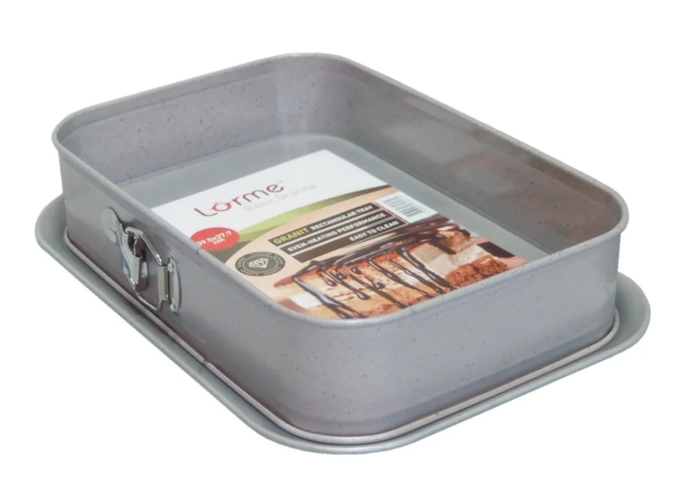LORME Kalup za tortu granit basic 39.5x27.7x7.5cm