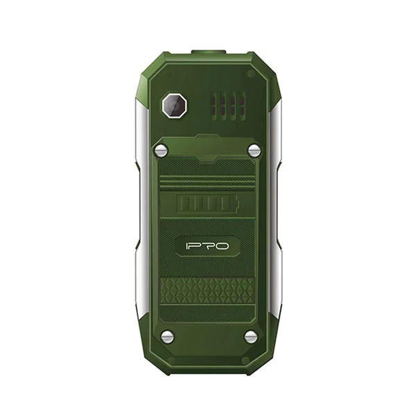 Ipro Mobilni telefon Shark II, LCD 2", 2G, GSM, DualSIM, IP67, 32MB, Srpski, Green