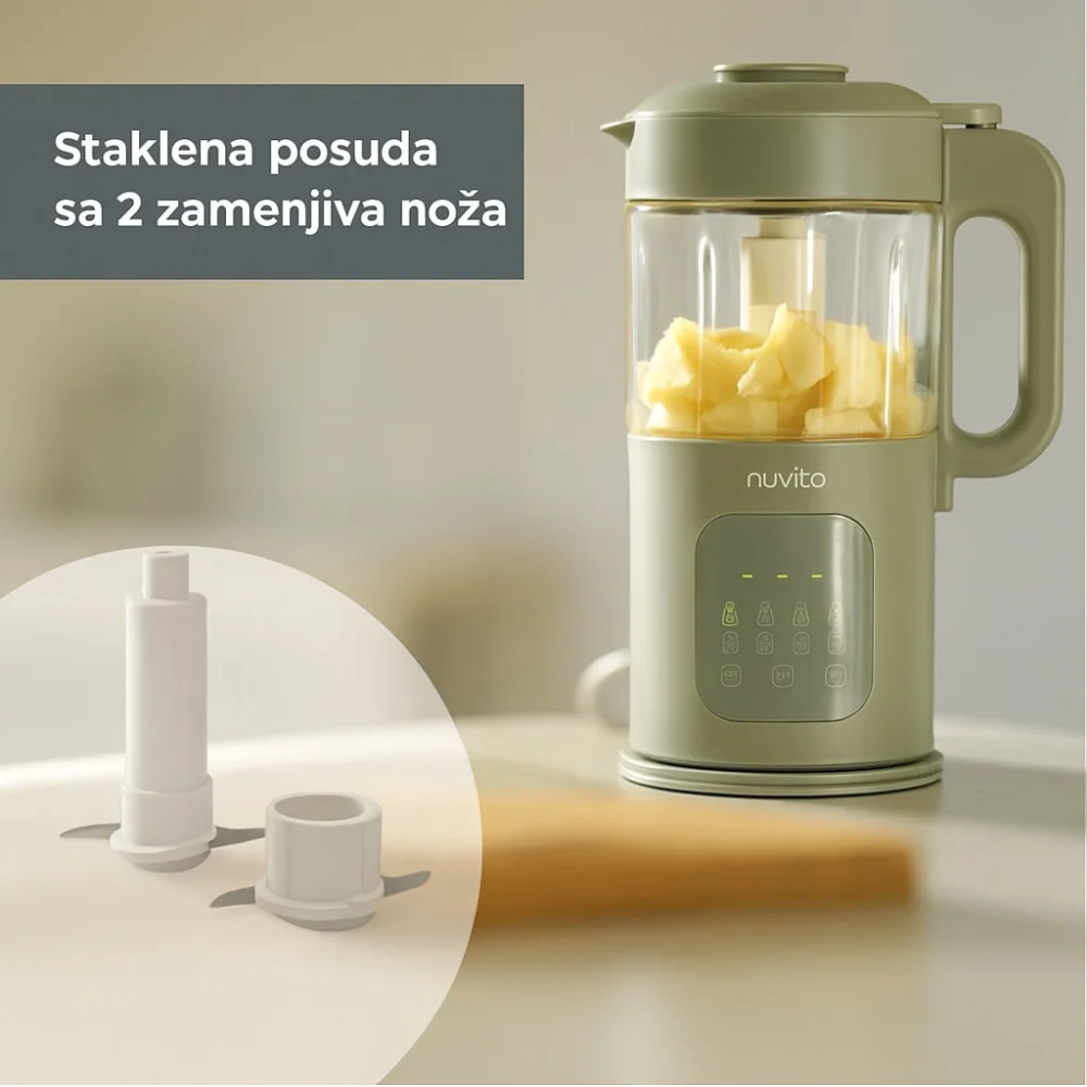 Nuvita Aparat za pripremu hrane za bebe 7u1 Magic Pappa