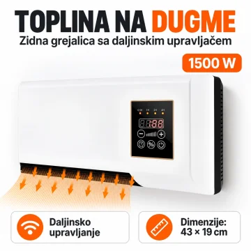 Zidna grejalica sa ventilatorom 1500 W