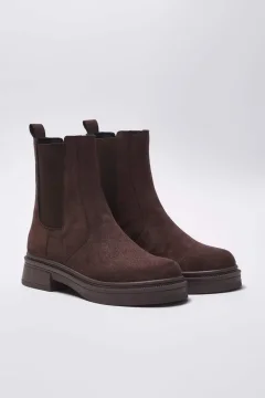 Trendyol Shoes Ženske čizme Takaw26Bo00085, Braon