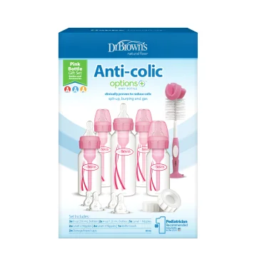 Dr. Brown's Set sa standardnim flašicama Options+, Roze