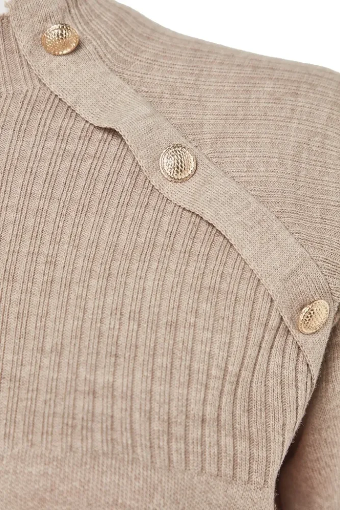 Trendyol Modest Ženski komplet Tctaw24Us00042, Smeđi
