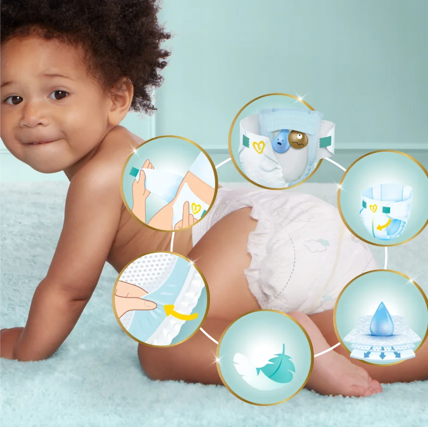 Pampers Pelene Premium Care 3, Monthly, 6-10 kg, 216/1