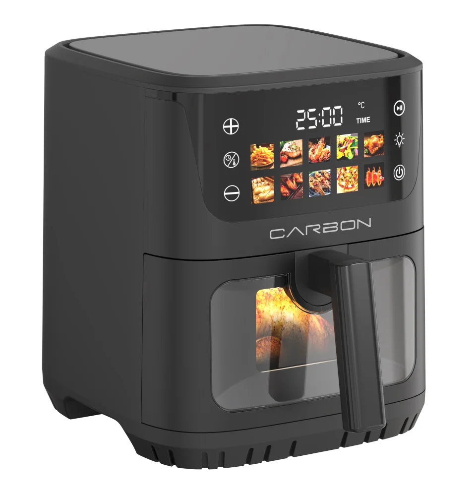 CARBON Friteza na vruć vazduh CA-AF61600B, 1600 W, 6.5 L, Crna