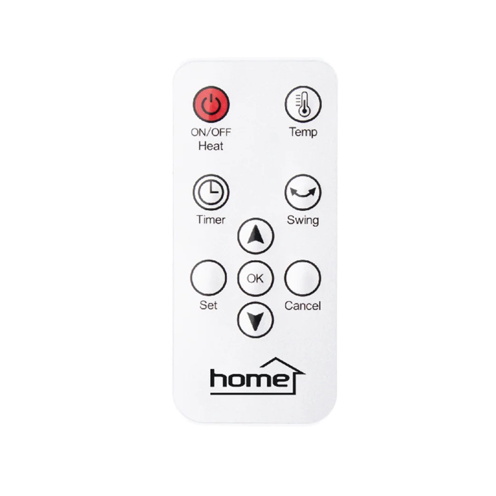 HOME Zidna grejalica FKF 59201, 2000W, LED ekran, bela