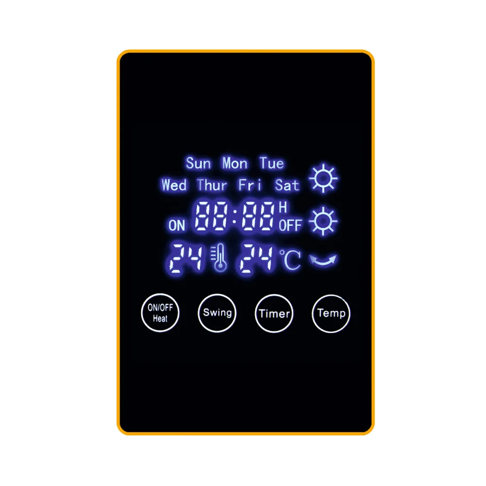 HOME Zidna grejalica FKF 59201, 2000W, LED ekran, bela