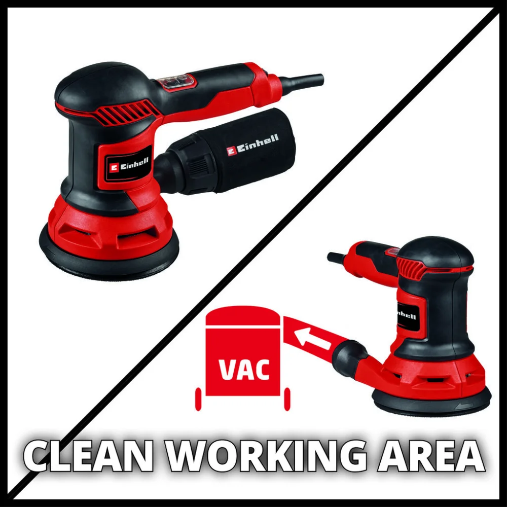 Einhell Ekscentrična rotaciona brusilica TC-Rs 425 E, 425 W