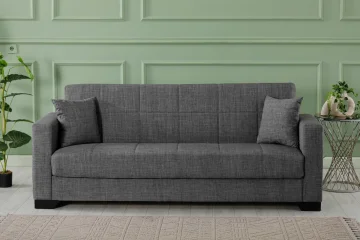 Liven Trosed na razvlačenje Vermont, 213x83x83 cm, Sivi