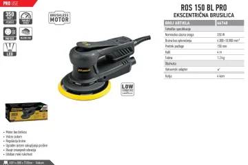 FF EA EKSCENTRICNA BRUSILICA ROS 150 BL PRO