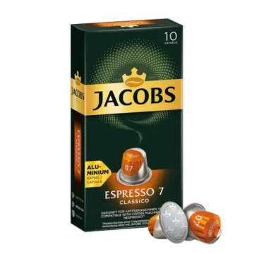 Јacobs Kapsule za kafu Nespresso, Espresso 7, 10 komada