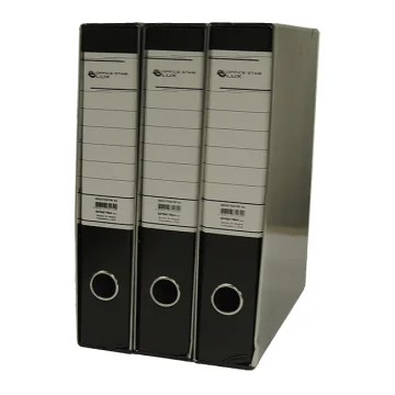 Registrator A4 Office Star Lux, Uski, Crni