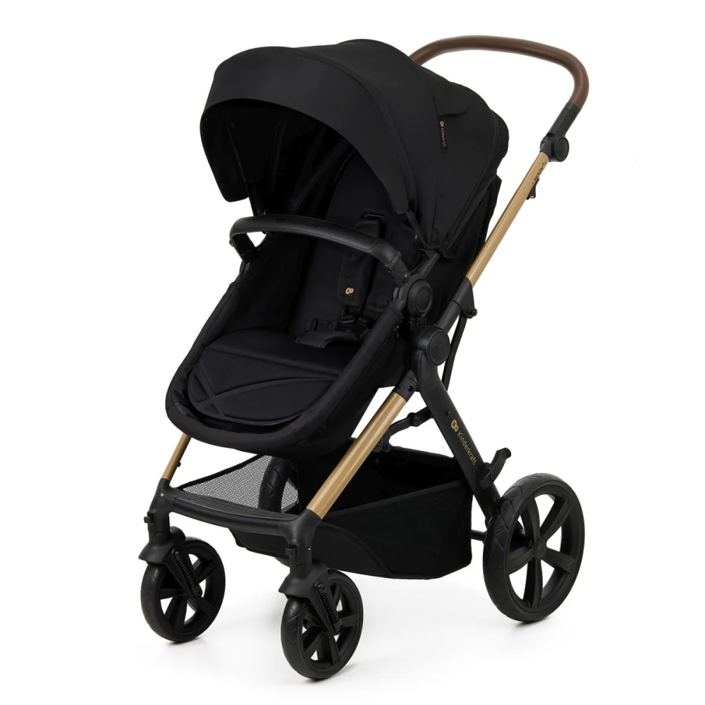 Kinderkraft Kolica za bebe 3u1 Moov 2, Crna