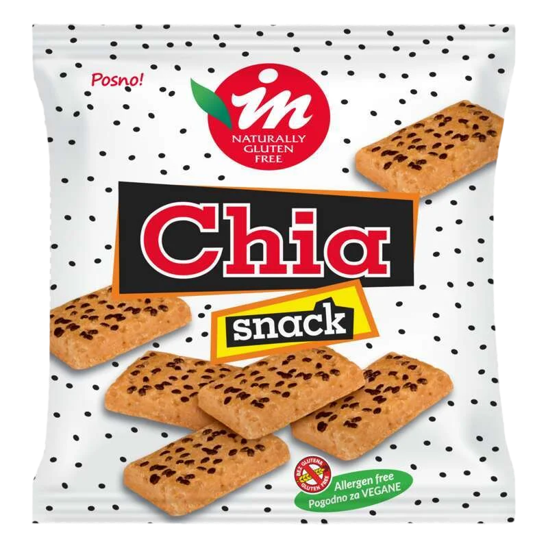 Aleksandrija Bezglutenski chia snack, 140g