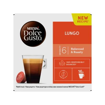 Nescafe Dolce Gusto Kapsule za kafu Lungo, 16 kapsula, 86,6 g