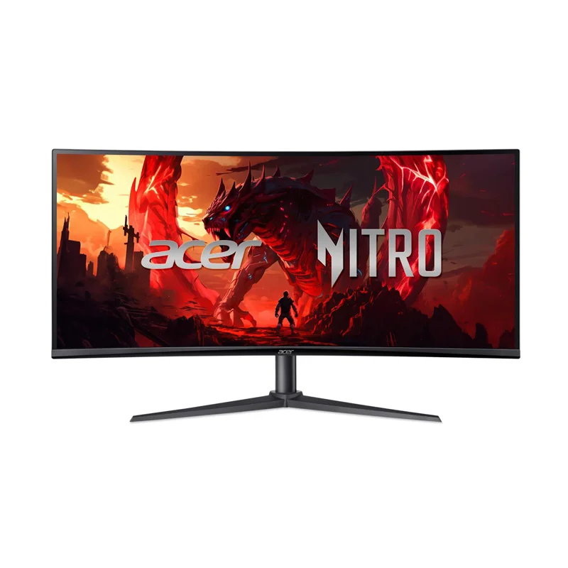 Acer Gaming monitor Nitro Nitro XZ340CURX0bmiiphx, 34", 3440x1440, 200Hz, VA, Crni