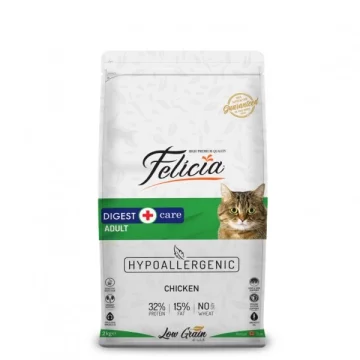 Felicia Low gain Hrana za odrasle mačke, Piletina, 2 kg