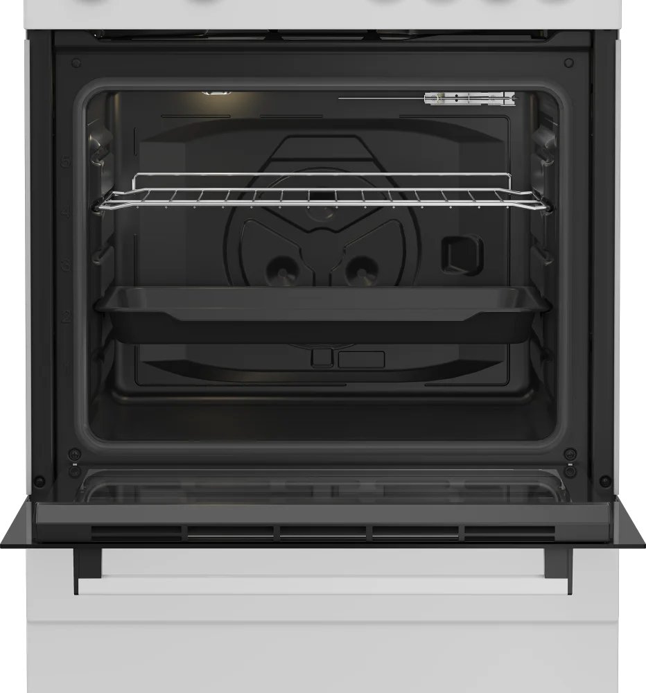 Beko Električni šporet FBS67000WD, 73l, Beli